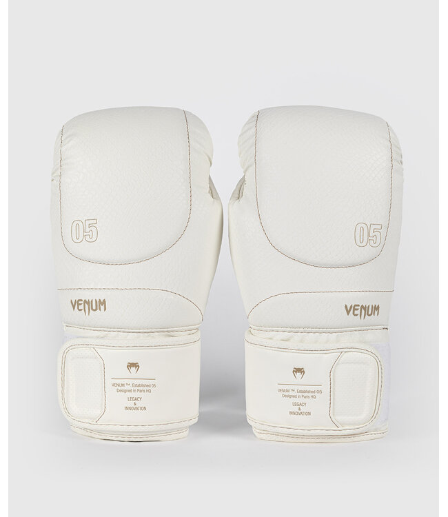 Venum Impact Evo Scales Bokshandschoenen Ivoor