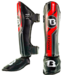 Booster Booster Kickboks Scheenbeschermers Pro Range BSG V9 Zwart Rood