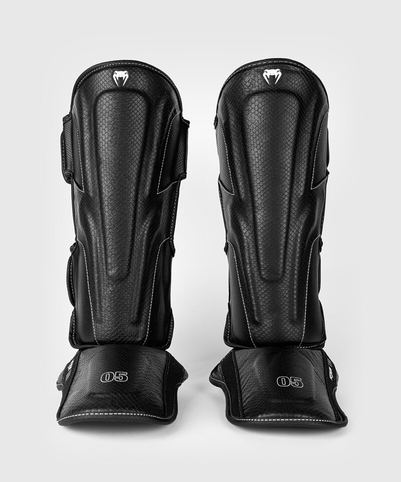 Venum Venum Impact Evo Scales Shinguards Black