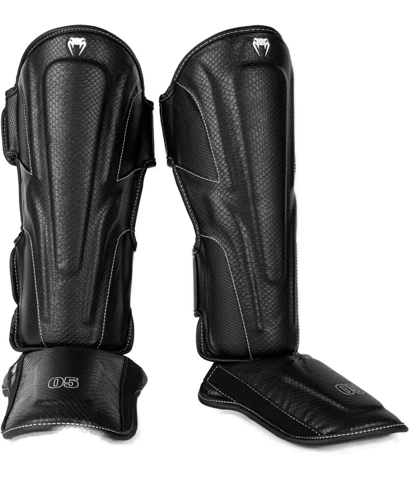 Venum Venum Impact Evo Scales Shinguards Black