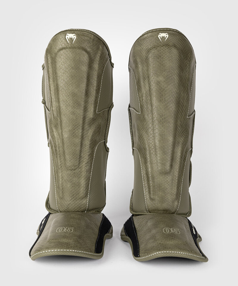 Venum Venum Impact Evo Scales Kickboks Scheenbeschermers Army Green
