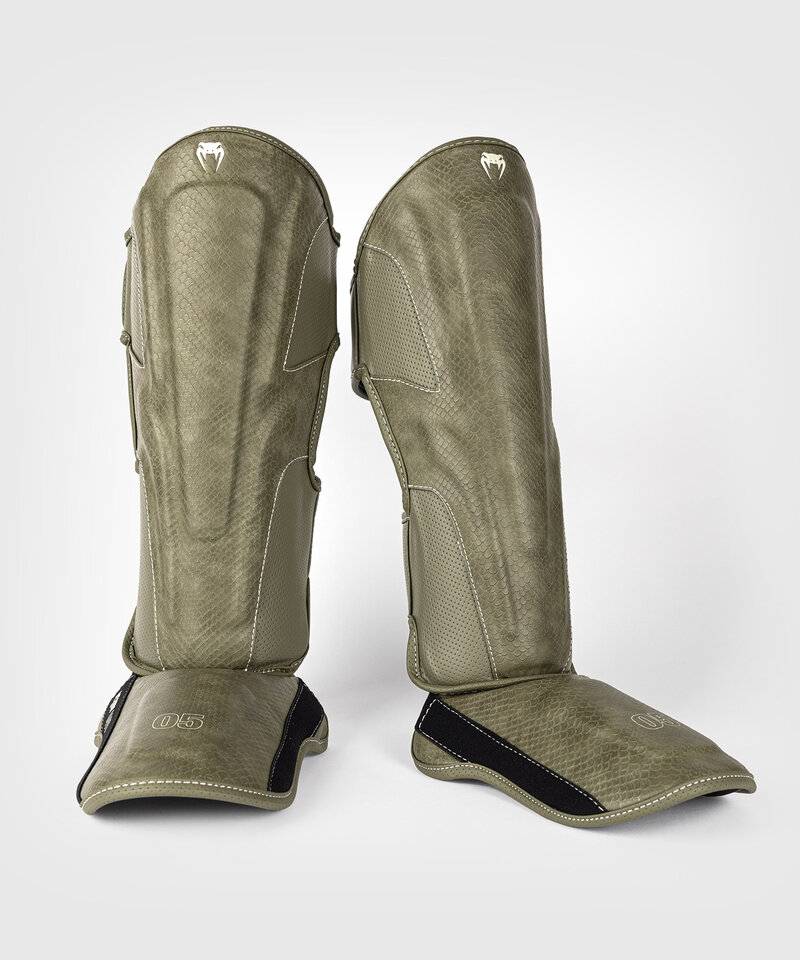 Venum Venum Impact Evo Scales Kickboks Scheenbeschermers Army Green