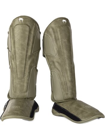 Venum Venum Impact Evo Scales Kickboks Scheenbeschermers Army Green