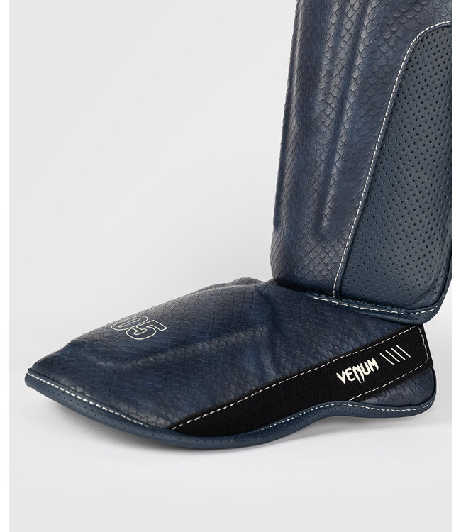 Venum Impact Evo Scales Kickboks Scheenbeschermers Midnight Blue
