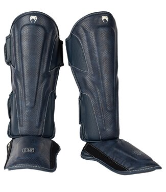 Venum Venum Impact Evo Scales Muay Thai Shinguards Midnight Blue