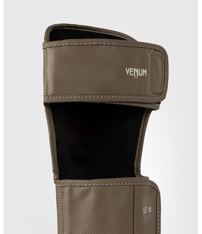 Venum Muay Thai Shinguards Impact Evo Scales  Brown