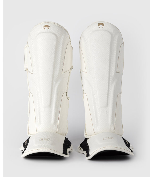 Venum Muay Thai Shinguards Impact Evo Scales Ivory