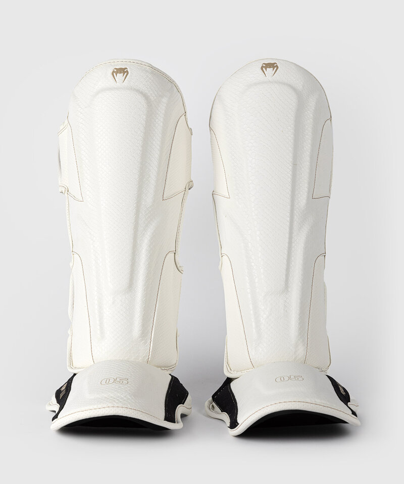 Venum Venum Impact Evo Scales Muay Thai Scheenbeschermers Ivory