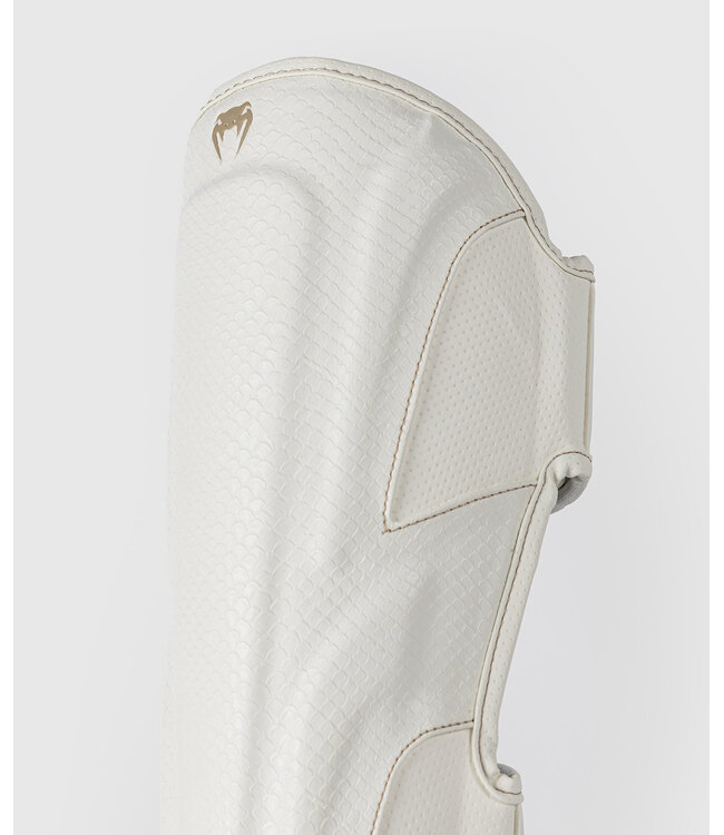Venum Impact Evo Scales Muay Thai Scheenbeschermers Ivory