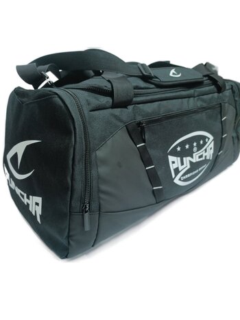 PunchR™  PunchR No Limits Duffel Sporttasche 40L Schwarz Weiß