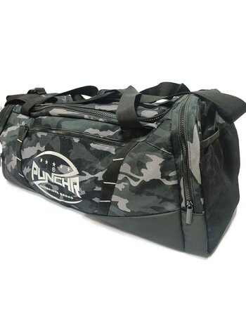 PunchR™  PunchR No Limits Duffel Sporttasche 40L Camo Silber
