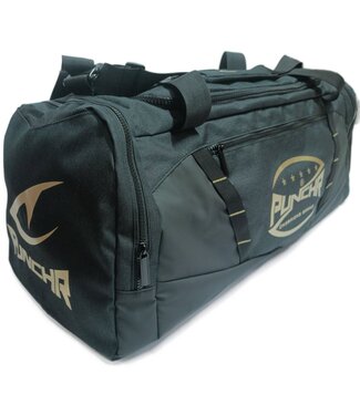 PunchR™  PunchR™ No Limits Duffel Sports Bag 58L Black Gold