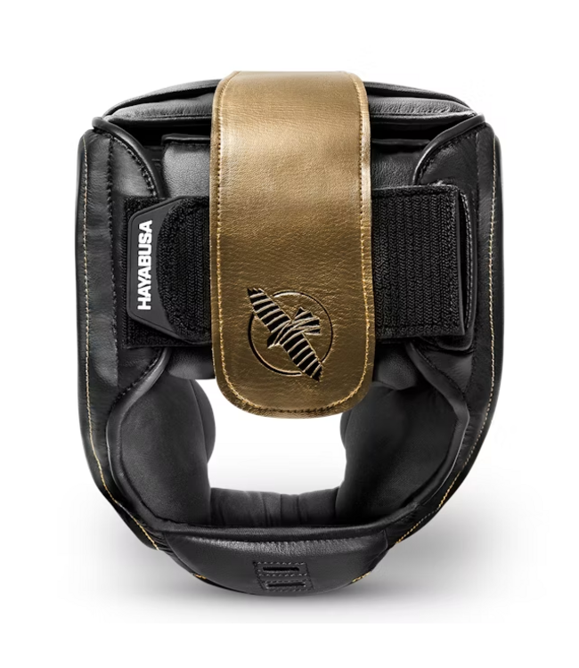 Hayabusa T3 Headgear Hoofdbeschermer Zwart Goud