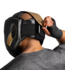 Hayabusa T3 Headgear Hoofdbeschermer Zwart Goud | Sparring Boksen & MMA