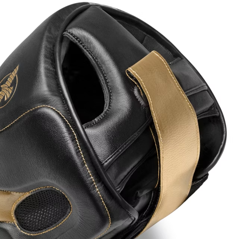 Hayabusa Hayabusa T3 Kopfschutz Headgear Schwarz Gold