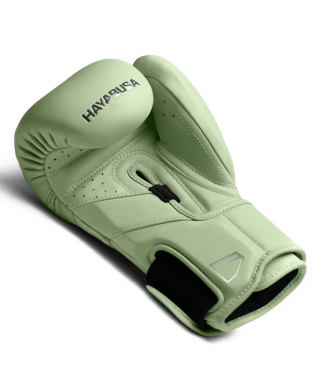 Hayabusa T3 Kanpeki Leather Boxing Gloves – Summer Moss Green
