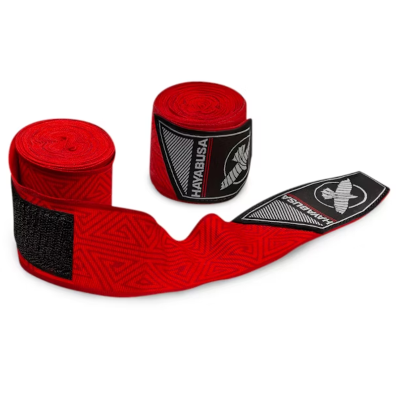 Hayabusa Hayabusa Perfect Stretch Boxing Hand Wraps Tribal Red