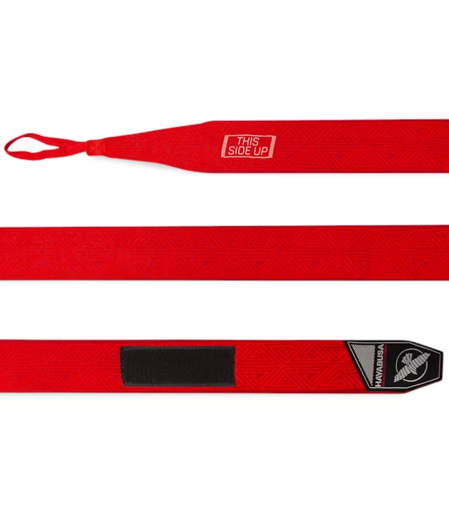 Hayabusa Perfect Stretch Boxing Hand Wraps Tribal Red