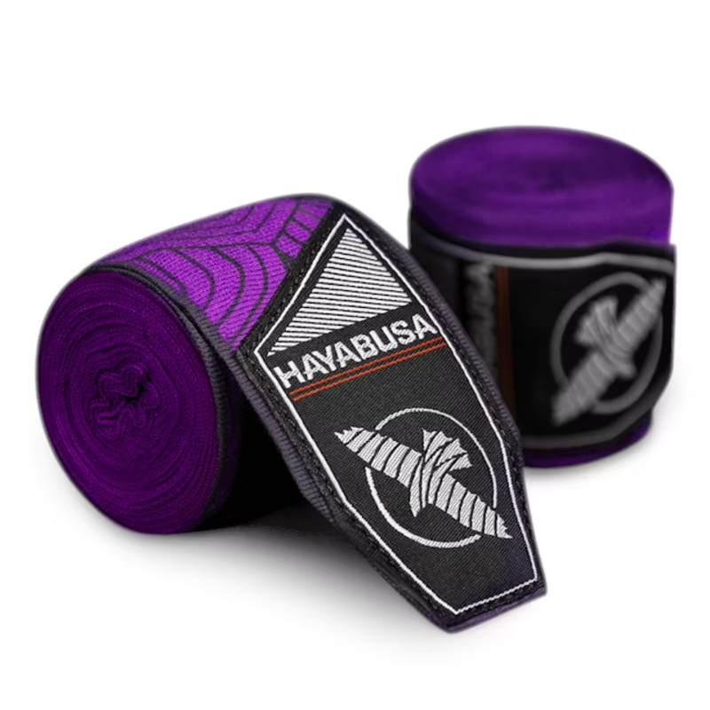 Hayabusa Hayabusa Perfect Stretch Boxing Hand Wraps Purple Lotus