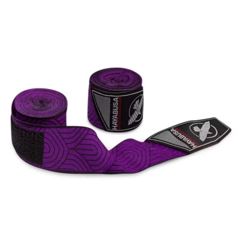 Hayabusa Hayabusa Perfect Stretch Boxing Hand Wraps Purple Lotus