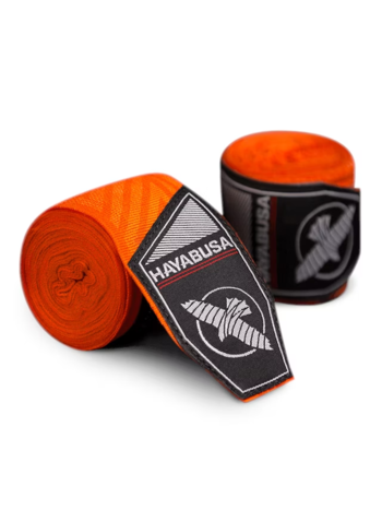 Hayabusa Hayabusa Perfect Stretch Boxing Hand Wraps Orange Maze