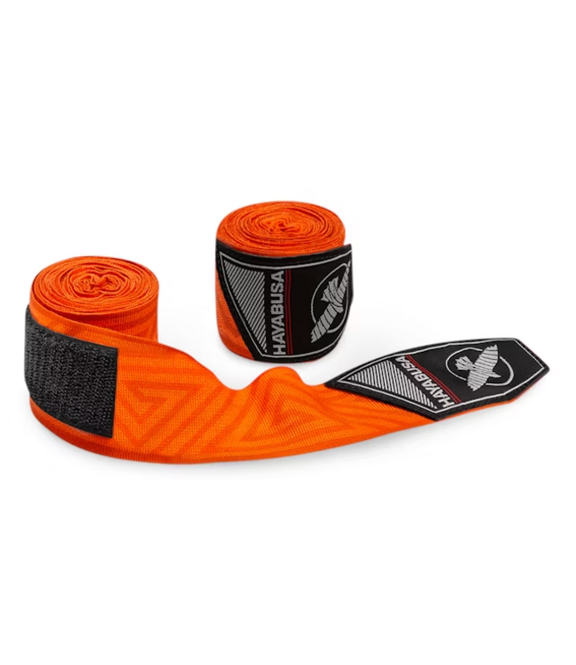 Hayabusa Boks Bandages Perfect Stretch Hand Wraps Orange Maze