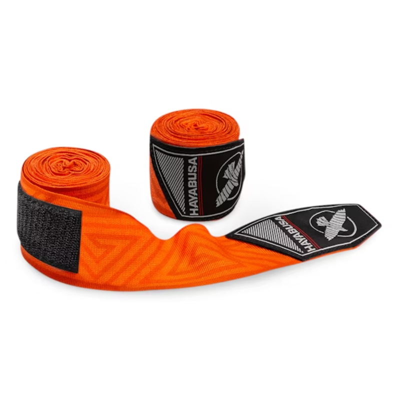 Hayabusa Hayabusa Perfect Stretch Boxing Hand Wraps Orange Maze