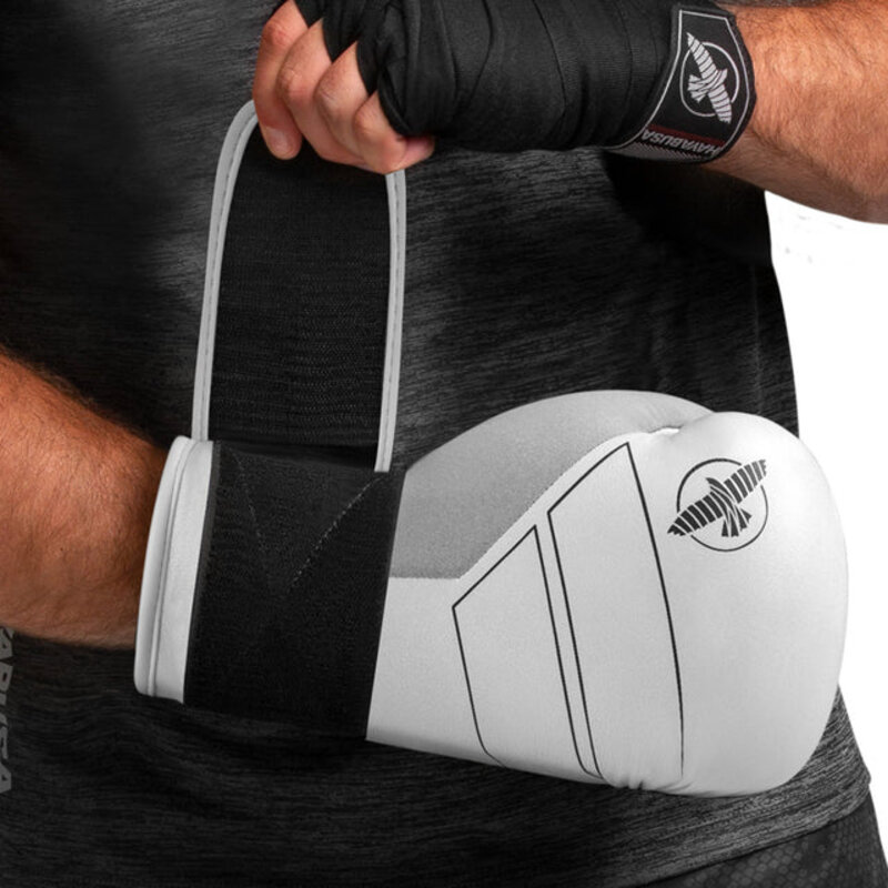 Hayabusa Hayabusa S4 Leather Boxing Gloves White