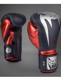 Venum Venum Boxing Gloves Giant 3.0 Leather Navy Blue Red