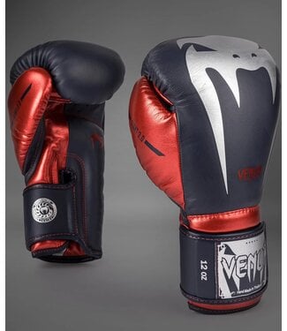 Venum Venum Boxing Gloves Giant 3.0 Leather Navy Blue Red