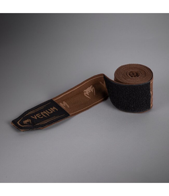 Venum Classic Hand Wraps Advanced 400 cm Dark Brown.