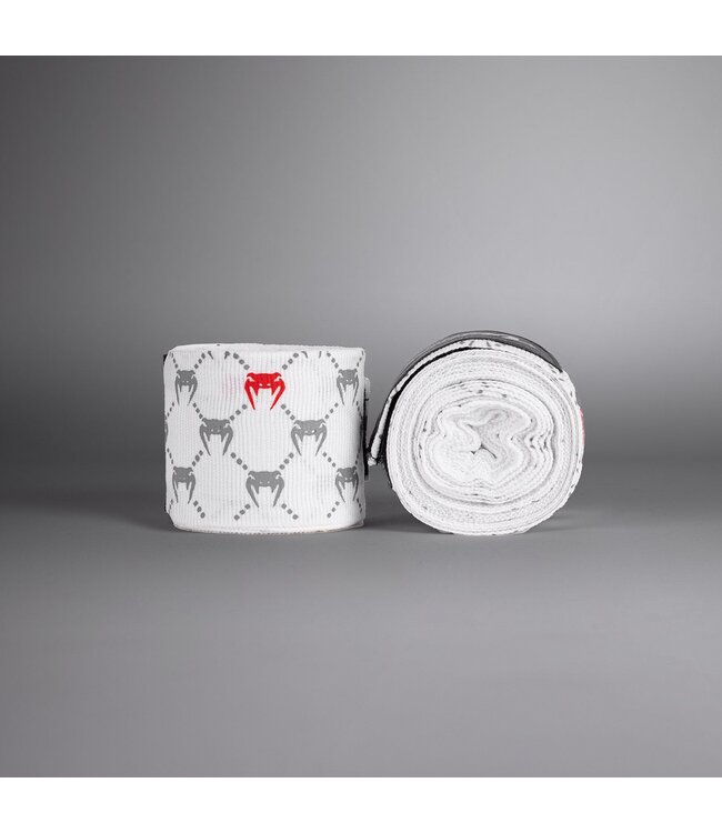 Venum Monogram Box-Bandagen Advanced 400 cm Weiss