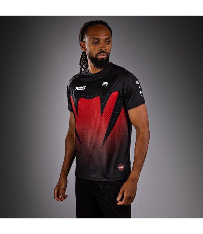 Venum x RWS 2.0 Men’s Dry-Tech T-Shirt Black Red