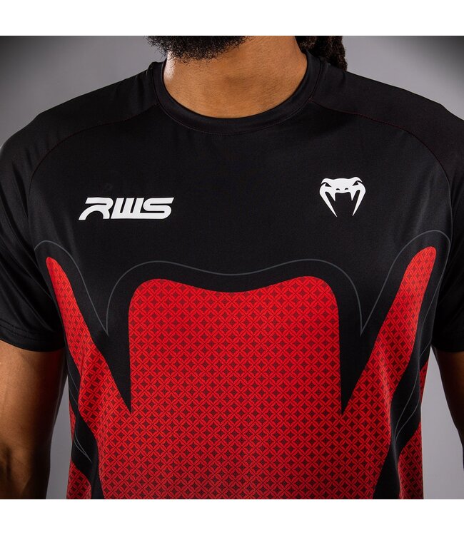 Venum x RWS 2.0 Men’s Dry-Tech T-Shirt Black Red