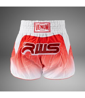 Venum Venum x RWS 2.0 Muay Thai Shorts Wit Rood Venum Venum x RWS 2.0 Muay Thai Shorts Wit Rood