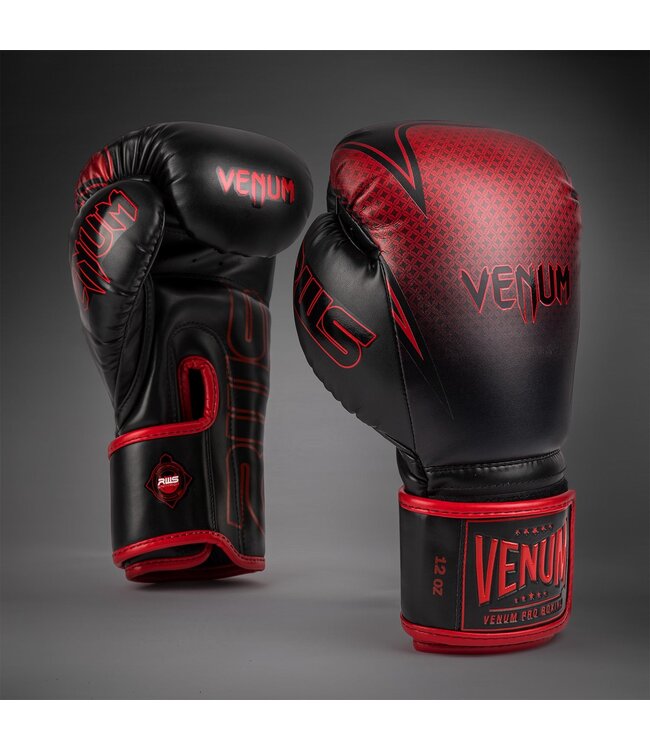 Venum x RWS 2.0 Boxhandschuhe Schwarz Rot