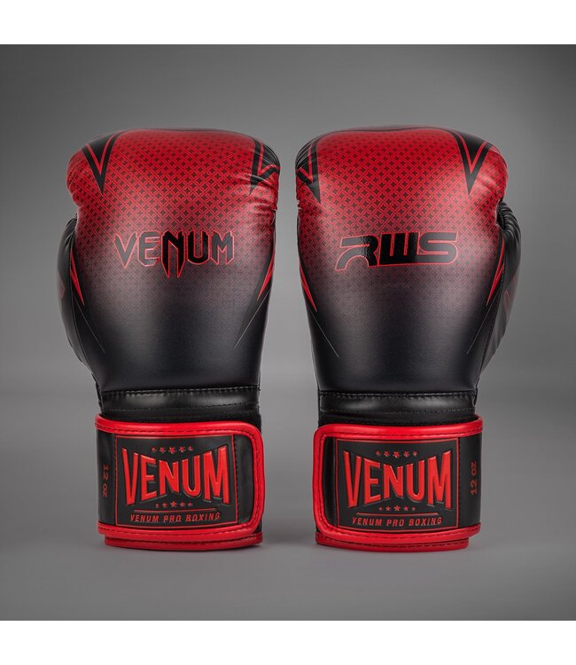 Venum x RWS 2.0 Boxhandschuhe Schwarz Rot