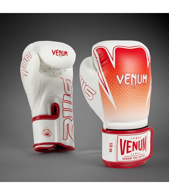 Venum Venum x RWS 2.0 Muay Thai Bokshandschoenen Wit Rood