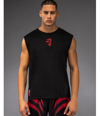 Venum Venum x Mike Tyson Tiger Ärmelloses T-Shirt Baumwolle Tiefschwarz