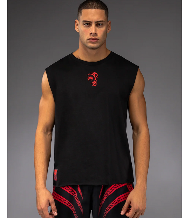 Venum Venum x Mike Tyson Tiger Ärmelloses T-Shirt Baumwolle Tiefschwarz