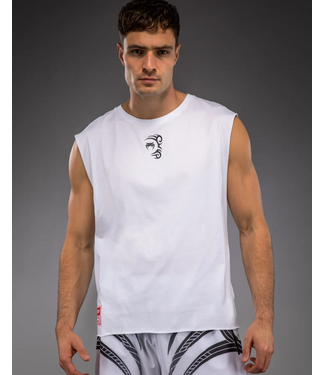 Venum Venum x Mike Tyson Tiger Ärmelloses T-Shirt Baumwolle Optical Weiss