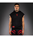 Venum x Mike Tyson Tiger Sleeveless Hoodie – Tiefschwarz/Intensivrot für Boxen, Kickboxen & Fitness