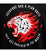 Venum x Mike Tyson Tiger Sleeveless Hoodie – Tiefschwarz/Intensivrot für Boxen, Kickboxen & Fitness