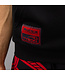 Venum x Mike Tyson Tiger Sleeveless Hoodie – Tiefschwarz/Intensivrot für Boxen, Kickboxen & Fitness