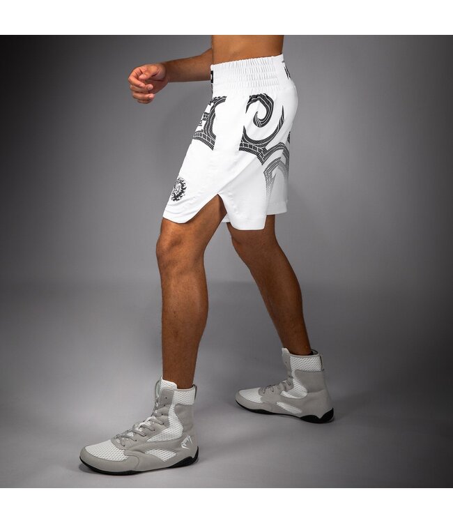 Venum x Mike Tyson Tiger Boks Broek Optisch Wit Diep Zwart