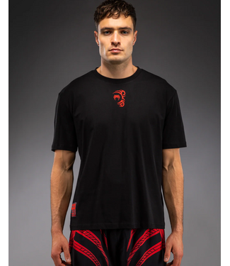 Venum Venum x Mike Tyson Tiger Baumwolle T-Shirt Tiefschwarz