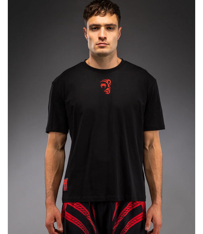 Venum Venum x Mike Tyson Tiger Baumwolle T-Shirt Tiefschwarz