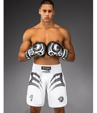 Venum Venum x Mike Tyson Tiger Boks Broek Optisch Wit Diep Zwart