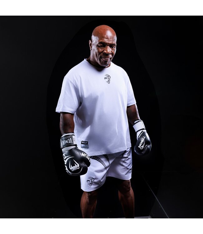 Venum x Mike Tyson Everyone Has a Plan T‑Shirt – White – Mike Tyson T‑Shirt