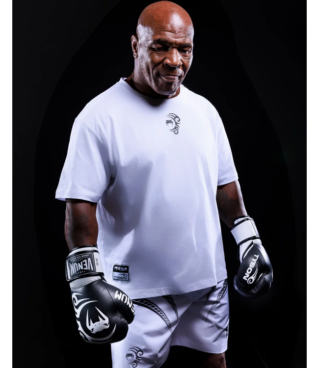 Venum x Mike Tyson Everyone Has a Plan T‑Shirt – Weiß – Mike Tyson T‑Shirt